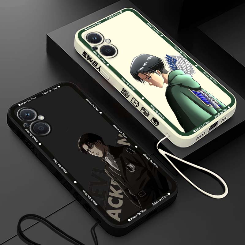 Oppo Reno 12 - Coque de luxe Attack On Titan