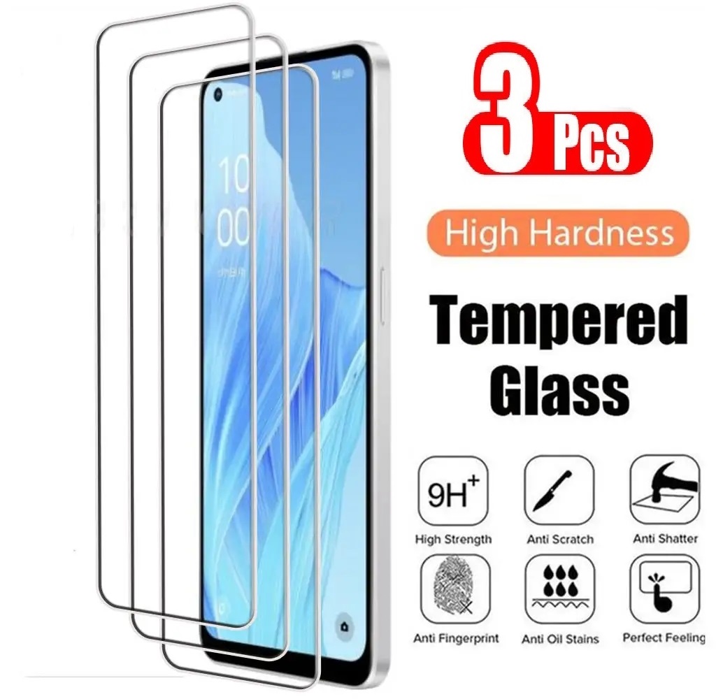 Oppo A78 - 3 pièces verre trempé pour OPPO