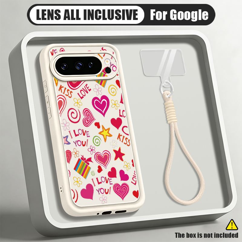 Google Pixel 9 Pro - Coque de téléphone à motif de