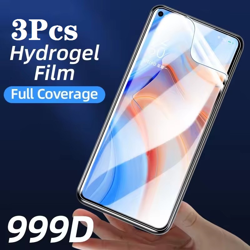 Oppo A78 - 3 pièces Film Hydrogel pour OPPO
