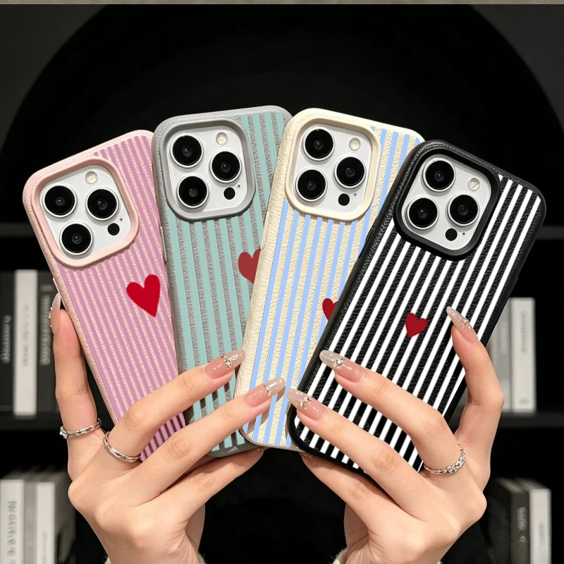 Realme Note 50 - Coque colorée à rayures en forme