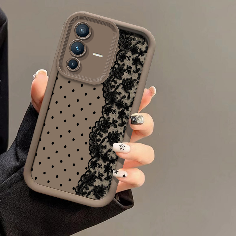 Vivo V40 - Coque de téléphone souple antichoc pour