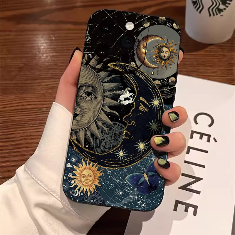 Samsung Galaxy S24 - Coque de téléphone esthétique avec imprimé
