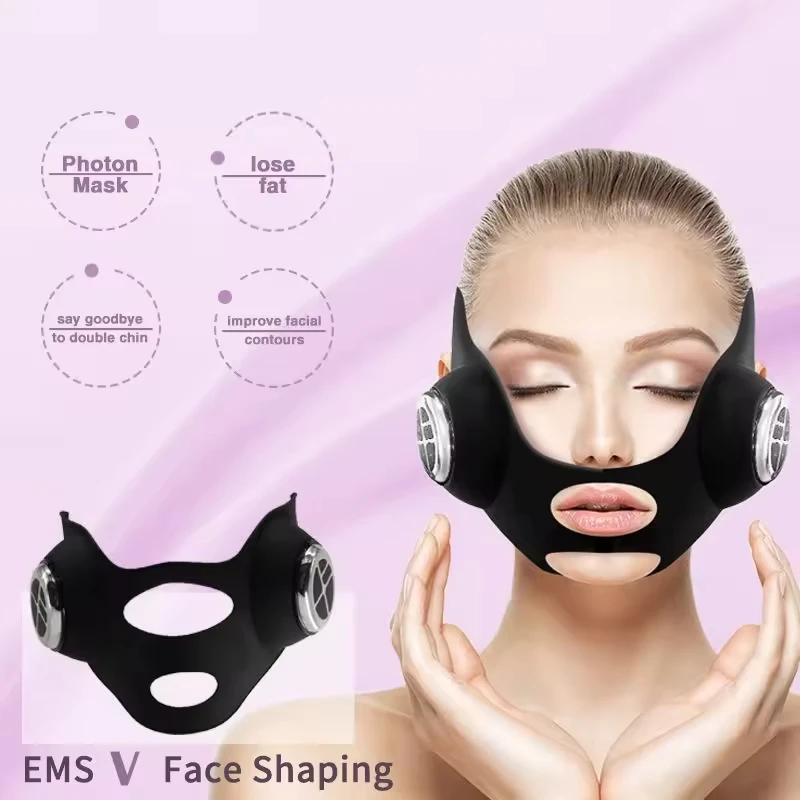 Galvanic Skin Sensor - Masque facial EMS pour lifting du