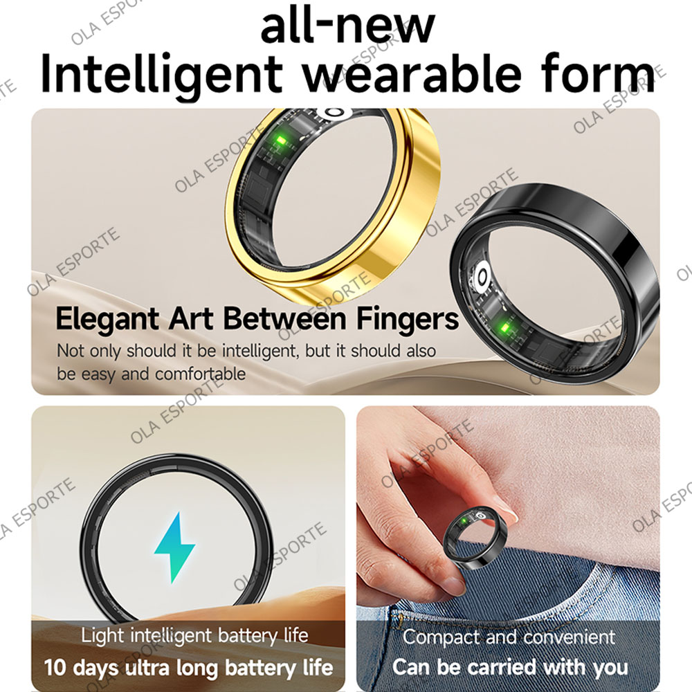 Temperature Ring Skin - Nouvelle bague connectée R09 pour hommes