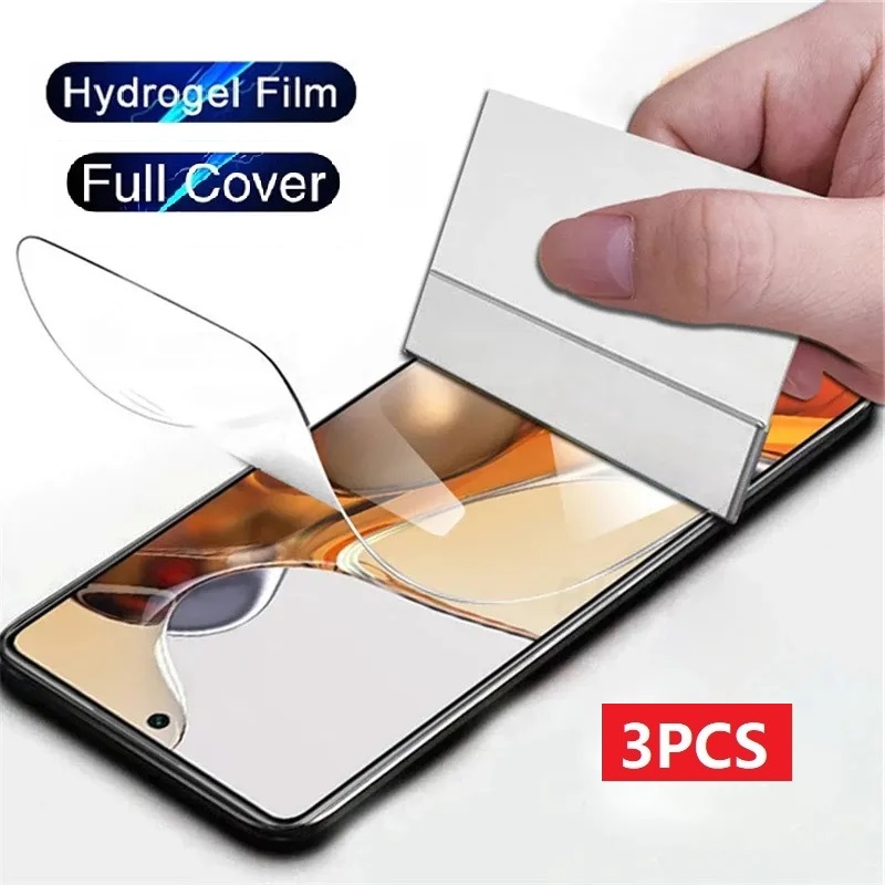 Oppo Reno 12 - Protecteur d'écran, Film Hydrogel, 3 pièces,