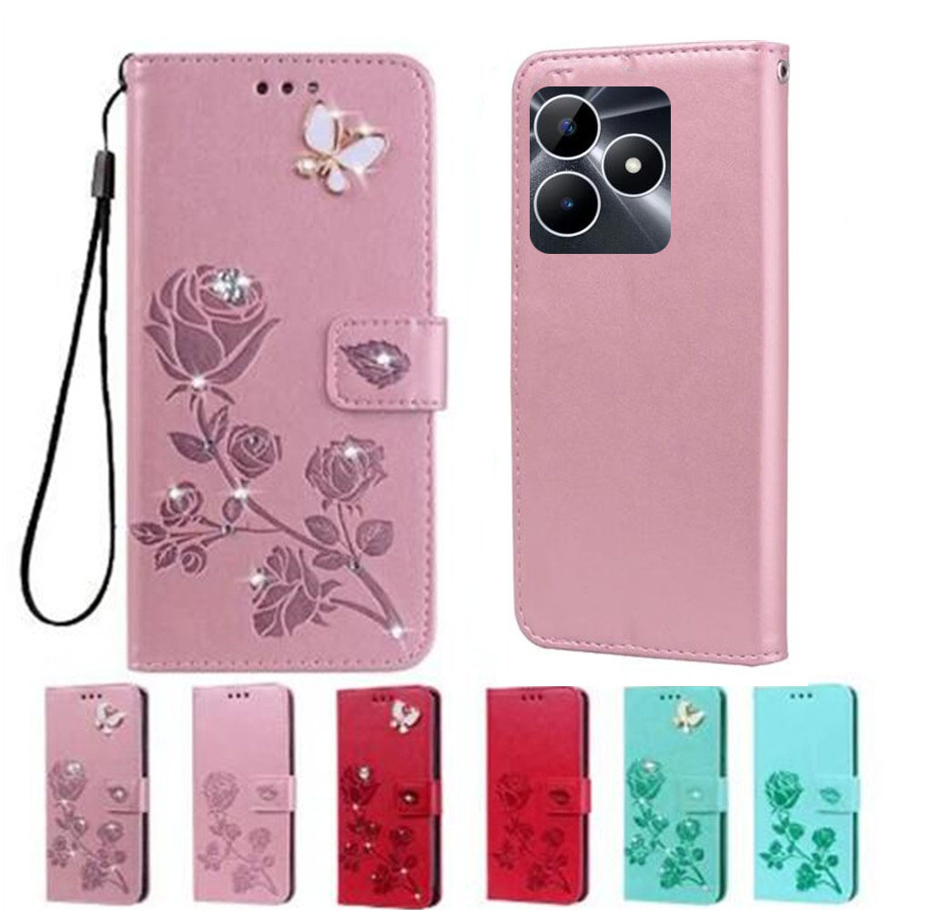Realme Note 50 - Étui en cuir Vintage pour Realme