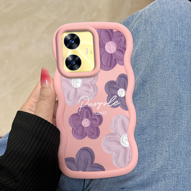 Realme C55 – coque à fleurs ro - Realme Note 50 avis et prix