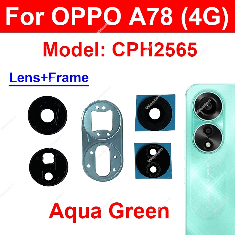 Cadre d'objectif de caméra arr - Oppo A78 avis et prix