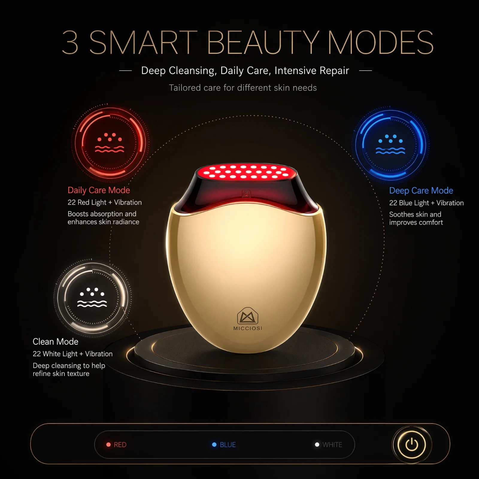 Appareil de beauté au collagèn - Galvanic Skin Sensor avis et prix