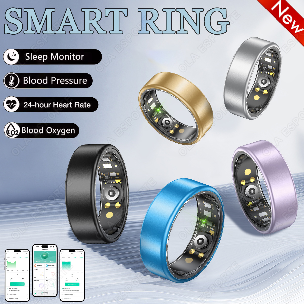 Nouvelle bague connectée R09 p - Temperature Ring Skin avis et prix