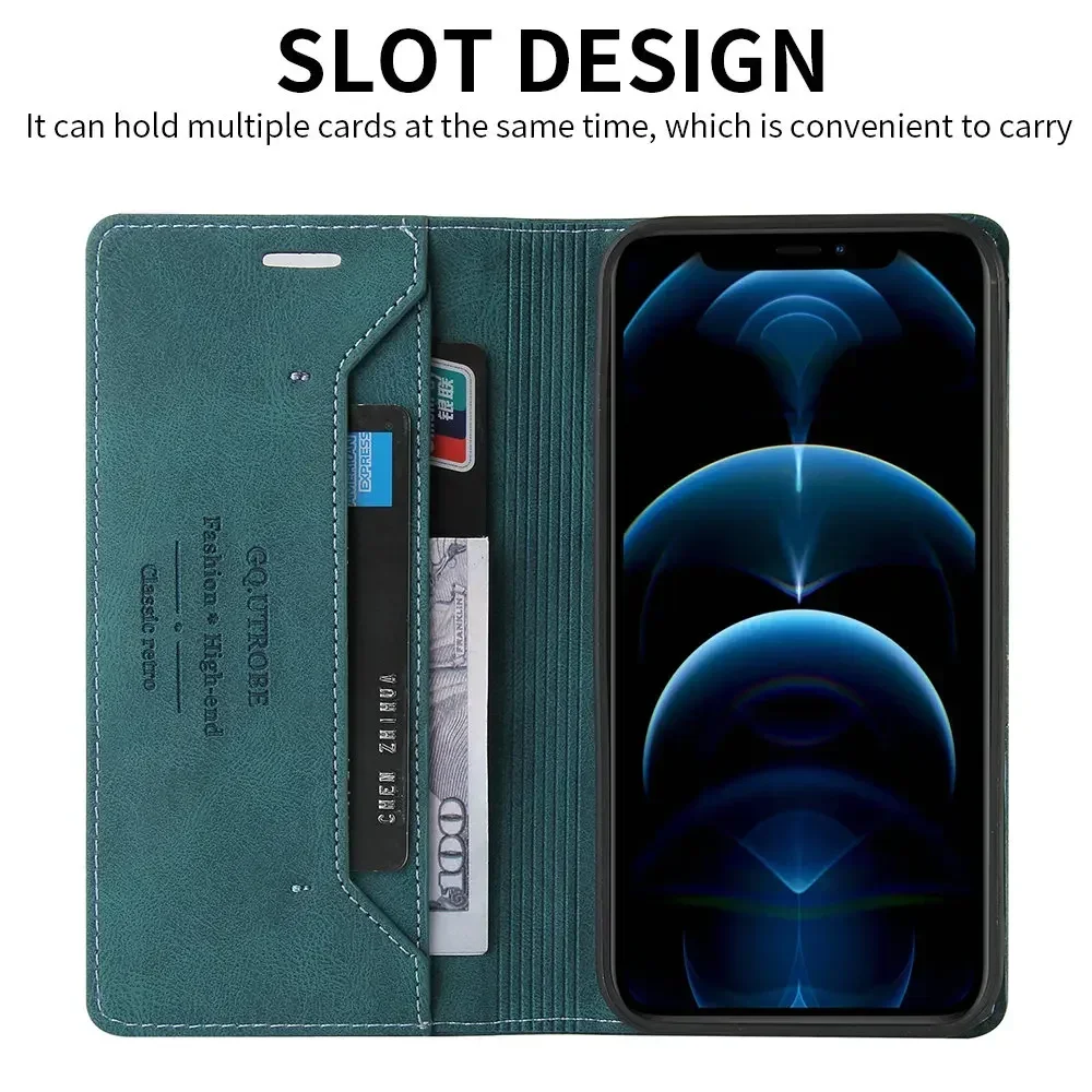 Étui à rabat en cuir RFID pour - Oppo A78 avis et prix