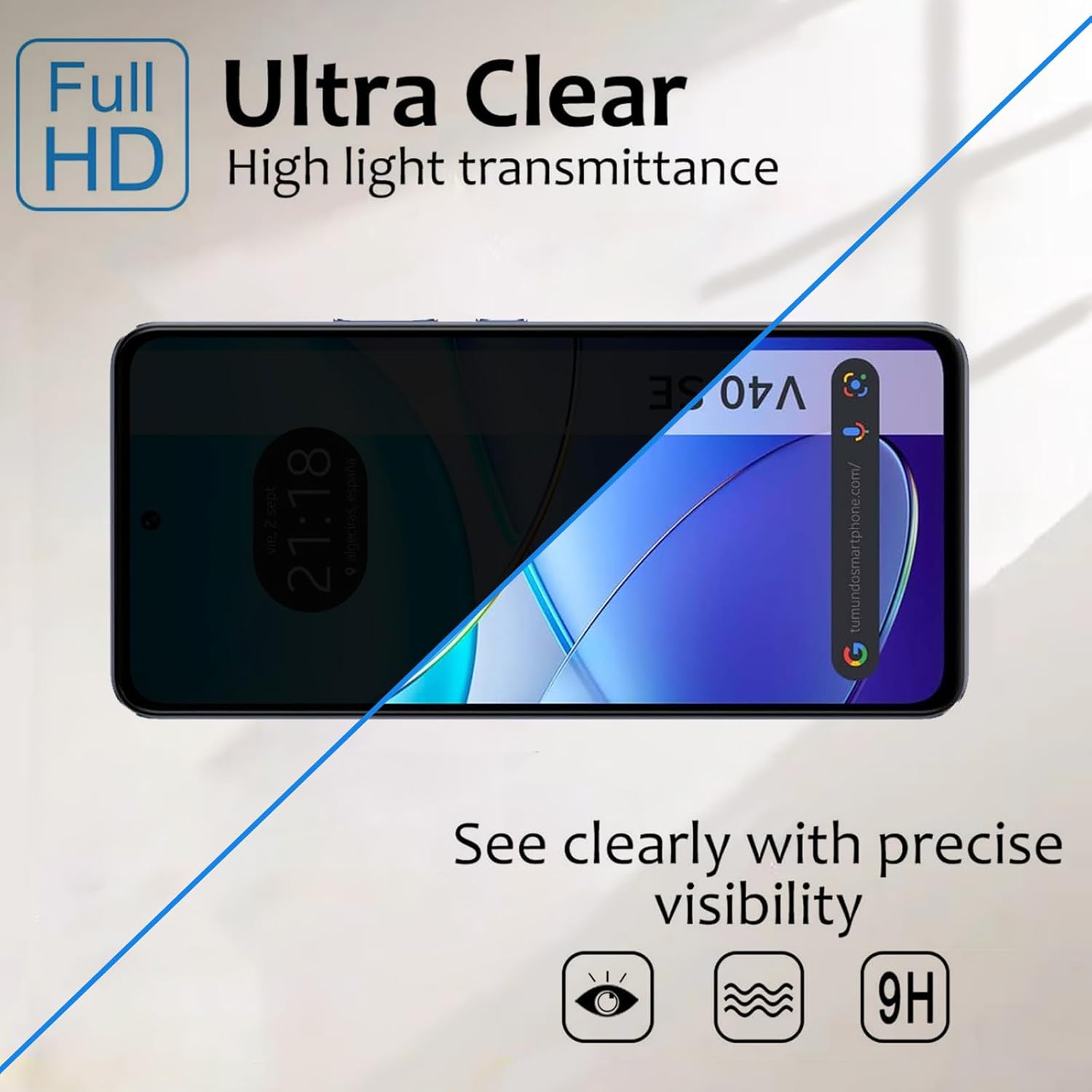 Pour VIVO V40 SE Film de prote - Vivo V40 avis et prix